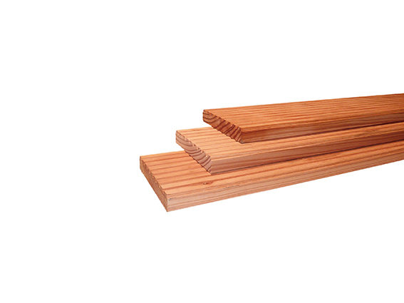 Douglas Vlonderplanken/Anti-slip Onderkant Glad