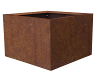 Bloembak Vlak Corten