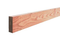 Douglas fijnbezaagde gording 5x15x500 cm, onbehandeld.