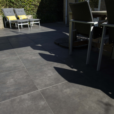 GeoCeramica® 60x60x4 Cendre Feu LAATSTE 9 M2