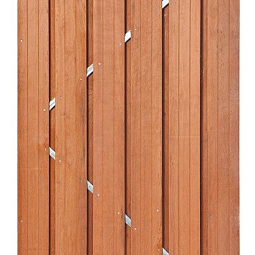 HH Deur UNIVERSEEL 14mm met Stalen Frame 195x120 cm
