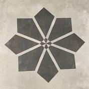 GeoCeramica® 60x60x4 Etoile Silver base