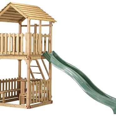 Speeltoestel Action met picknickset, vuren, groen geïmpregneerd.