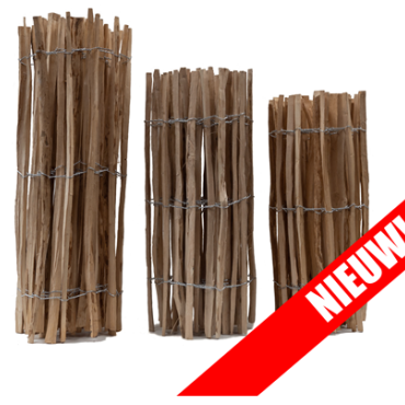 Hazelaar Hekwerk 120x500 cm Lat afstand 3-5 cm