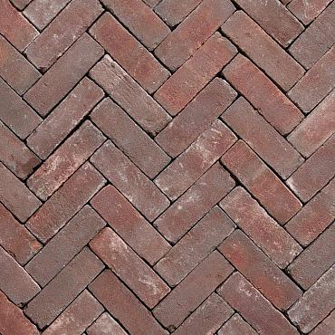Gebakken Dikformaat Oud Naarden 20x6.5x6 cm getrommeld
