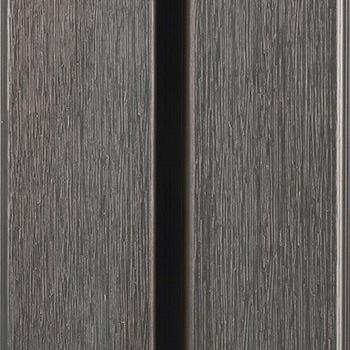 WEO60 Gardenwall Cladding Dark Grey D-KLASSE 390x17x3.3 cm (wb 14 cm)