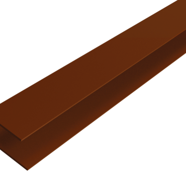 WEO Classic Alu Cladding F-profiel Ipé 4,5x3,5x360 cm