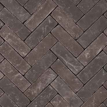 Gebakken Dikformaat Oud Bussum 20x6.5x6 cm getr.