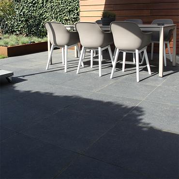 Solido Ceramica Slate Black 80x80x3 cm. rett