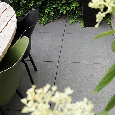 Solido Ceramica Pietra Basalto 40x80x3 cm rett.
