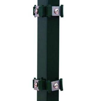 Hoekpaal groen 40x40x180 tbv mat 120