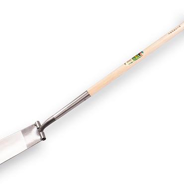 Kabelspade ATLAS Diamant gepolijst met opstapjes, met Hickory 80 cm T-steel