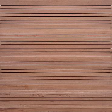 Keruing scherm 52 Rhombus variable 180x180cm Premium