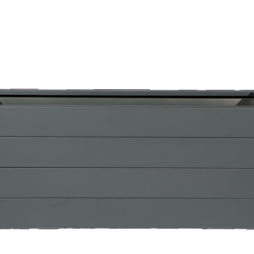 Bloembak - ANTRACIET 120x60x70 cm - PDC -  RAL 7016 fijnstructuur