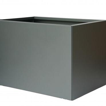 Bloembak vlak - ANTRACIET 60x90x60 - PDC - RAL 7016 fijnstructuur