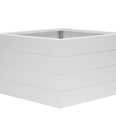 Bloembak - WIT 240x30x70 cm - PDC - RAL 9016 fijnstructuur