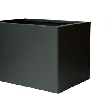 Bloembak vlak - GRAFIET ZWART 60X90X60 - PCD - RAL 7021 fijnstructuur