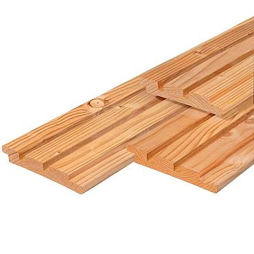 Triple profiel Douglas 1.9x13x245 cm (wb 12 cm)