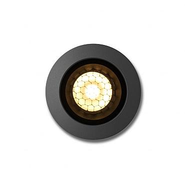 Peral rond zwart 2W