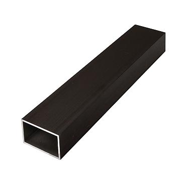 Aluminium onderbalk RAL 7016, 2mm dik, overspanning 80 cm hart-op-hart 30x50x400cm ( alu-zelfborende clipschroef en epdm band mee te bestellen )