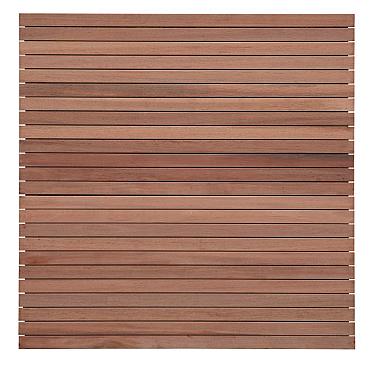 Keruing scherm 50 180x180cm Premium