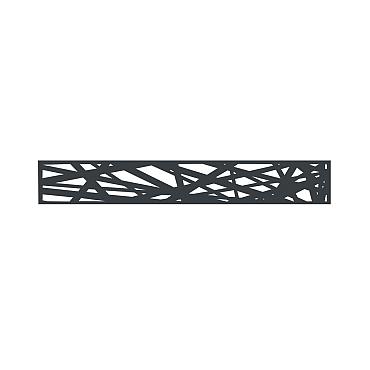 Boston Decopaneel Hera horizontaal 30x175 cm dikte 2 mm RAL7016 (1010)