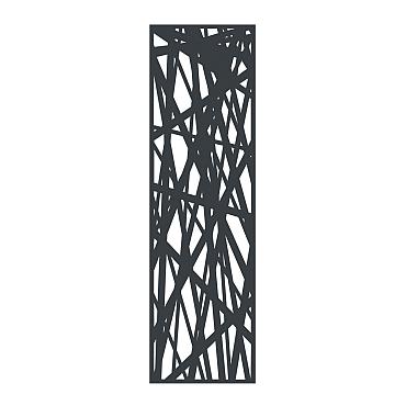 Boston Decopaneel Hera verticaal 58x182cm dikte 2 mm RAL7016 (1011)