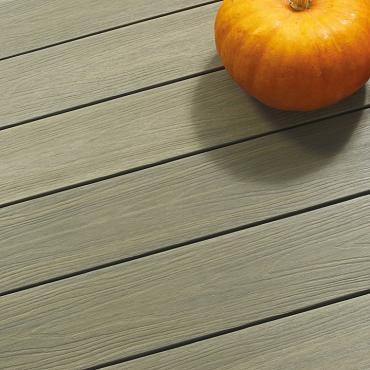 Prestigedeck Light Grey 300x13.8x2.3 cm massief smal
