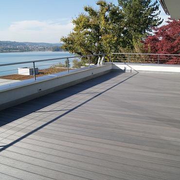 Prestigedeck Dark Grey 2.3x13.8x500 cm ronde kamer