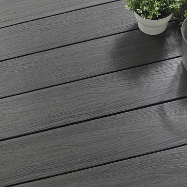 Prestigedeck Dark Grey 500x21x2.3 cm massief breed