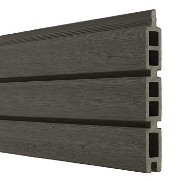 Modern Dark Grey 2.1x16x178 cm (wb 15 cm)