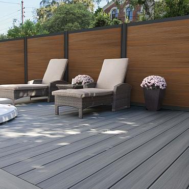 Premium Fence Board Teak 2.1x16x178 cm (wb 15 cm)