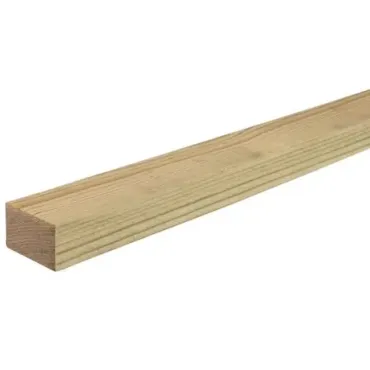 Regel Geimpregneerd Vuren geschaafd 4,5x7x420 cm