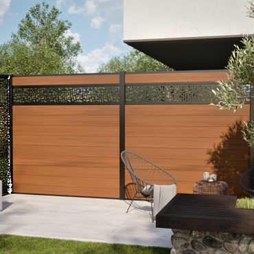 Boston Decopaneel Crios horizontaal 30x175 cm dikte 2 mm RAL7016