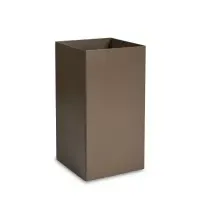 Plantenbak Kunststof Linea Supra Bruin 40x40x75 cm
