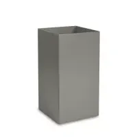 Plantenbak Kunststof Linea Taupe 40x40x75 cm