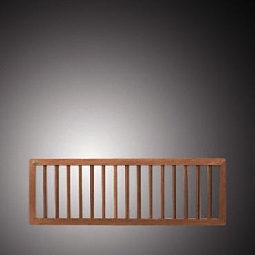 Bangkirai. Hek Recht Kader 60x180
