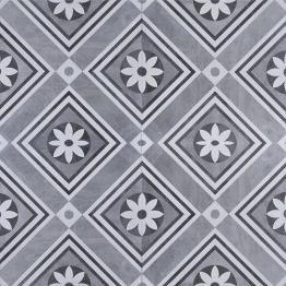 GeoCeramica® 60x60x4 Concreet Flower dec