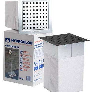 Hydroblob infiltratie put rooster verzinkt 25x25x35 cm 15L