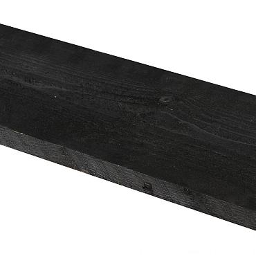 Douglas Tuinplank Fijn Bezaagd ZWART GESPOTEN  2,2x20x500cm