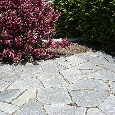 Flagstones Balkan Kwartsiet 2-4cm dik (ca. 75 kg per m²)