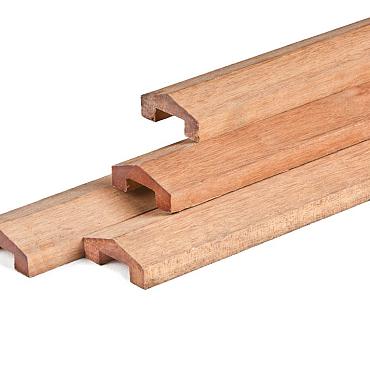 Afdeklat hardhout piramide 3,5x8,8x180 cm