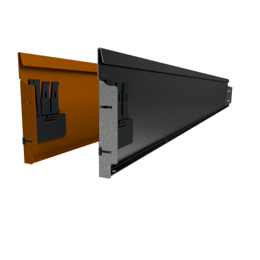 Rigidline 240 mm, Lengte 220 cm Gegalvaniseerd incl. 5 grondnagels en verbindingsset