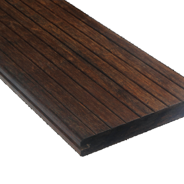 Bamboe X-treme Vlonderplanken 20x13.7x185cm 1x ribbel 1x glad, geolied