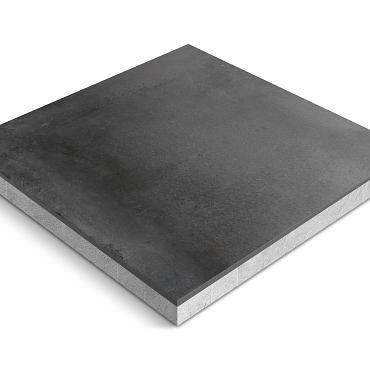 CeraDeco Cemento Black 60x60x4 cm