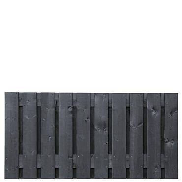 Stuttgart  zwart gespoten 180 x 90 cm 21 planks