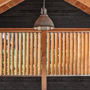 Flex Fence excl. hout RVS zelfbouwpakket, lengte 166cm (14 planken benodigd)