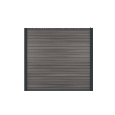 Boston Modern Scherm Compleet Ral7016 Horizontaal Dark Grey