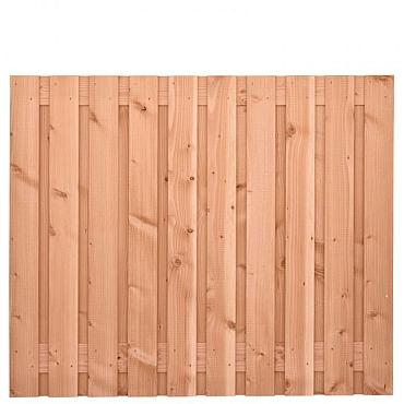 Tuinscherm Zwarte Woud  180 x 150 douglas GESCHAAFD (19+2)