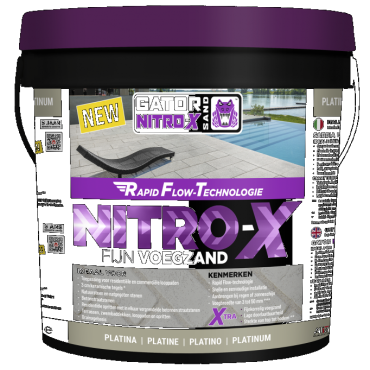 MBI Gator Nitro X Fijn 12,5 kg Platinum